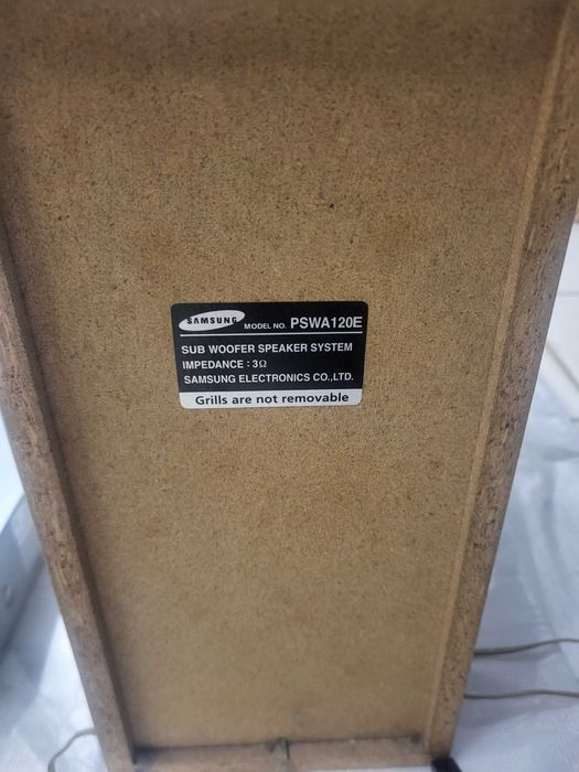 Samsung HT-DB120 Progressive-Scan DVD Receiver Домашно Кино