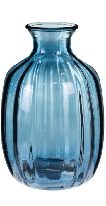Ваза новая синяя