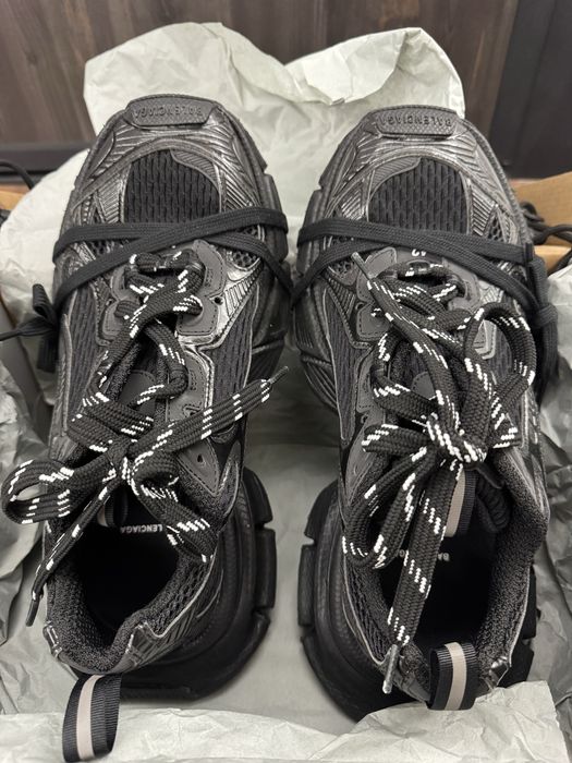 Balenciaga 3XL Panelled Sneakers black