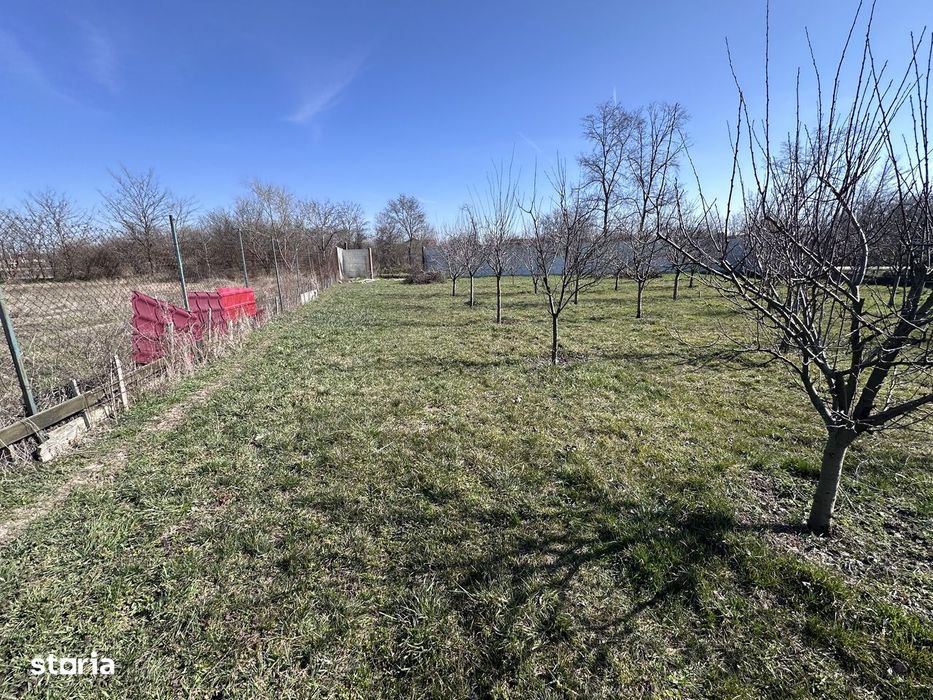 Teren intravilan deschidere 25 m