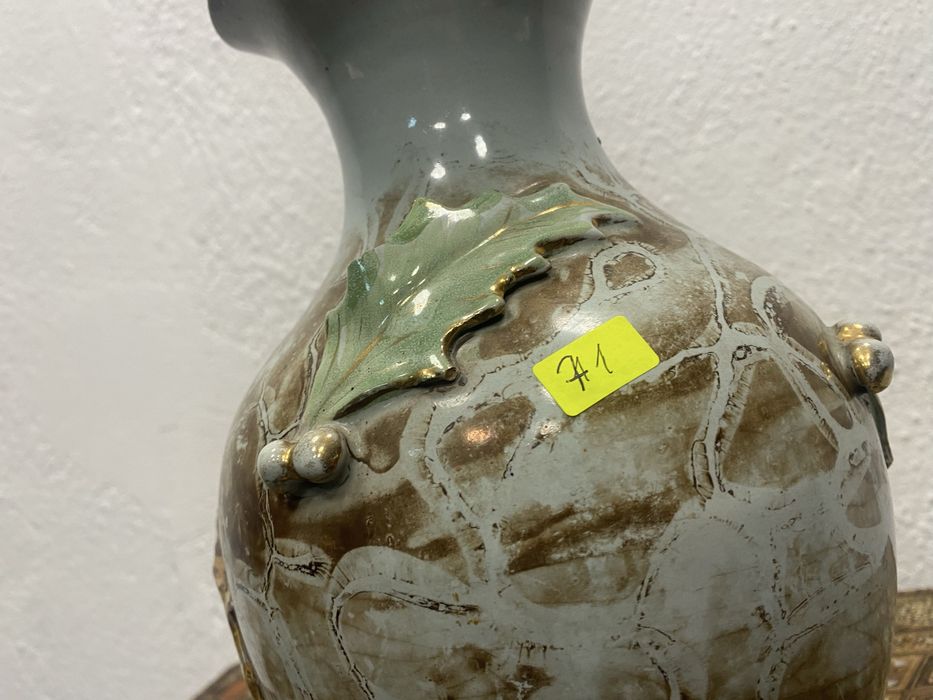 Винтидж керамична ваза Art Nouveau Австрия 1900-1920