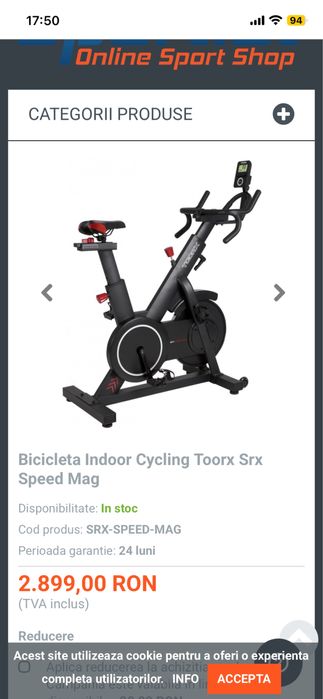 Bicicleta Toorx Srx speed mag