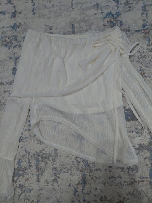 Лонг с открытыми плечами