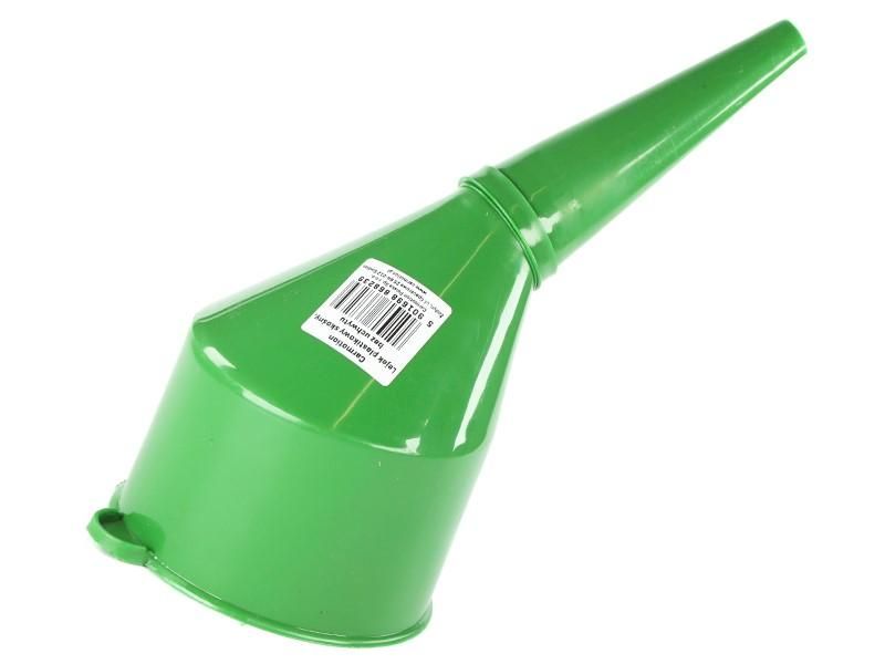 фуния за гориво amio, пластмасова, крива, с мрежест филтър, ...