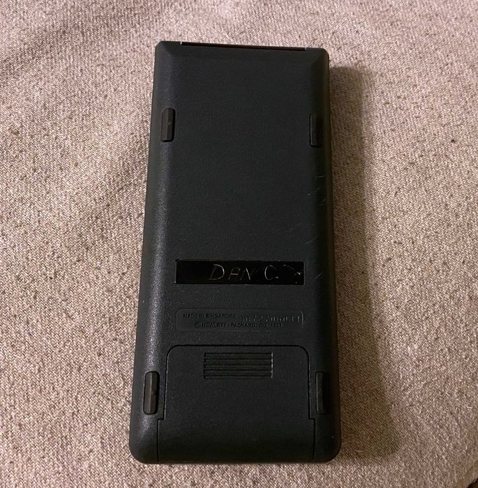 Calculator grafic HEWLETT PACKARD 48G 32 KB de RAM din 93