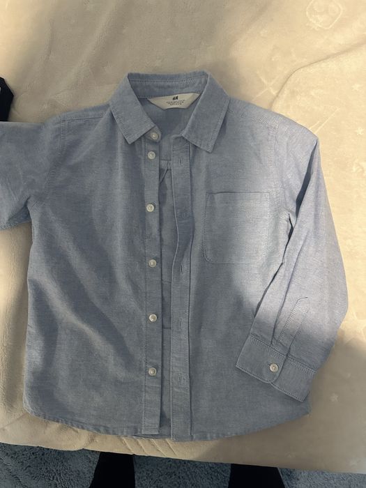 Camasi si pantaloni eleganti h&m, si alte marci.  Potrivite pentru un copil cu varsta 5/6 ani. 110cm