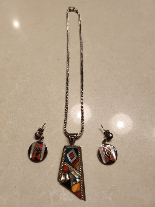 Сребърен комплект