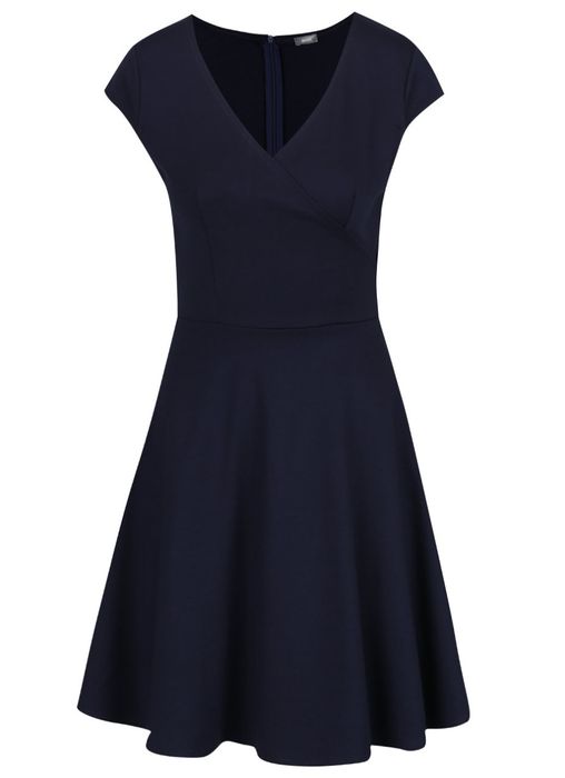 Rochie Zoot Bleumarin Clos, Xs, decolteu in V petrecut