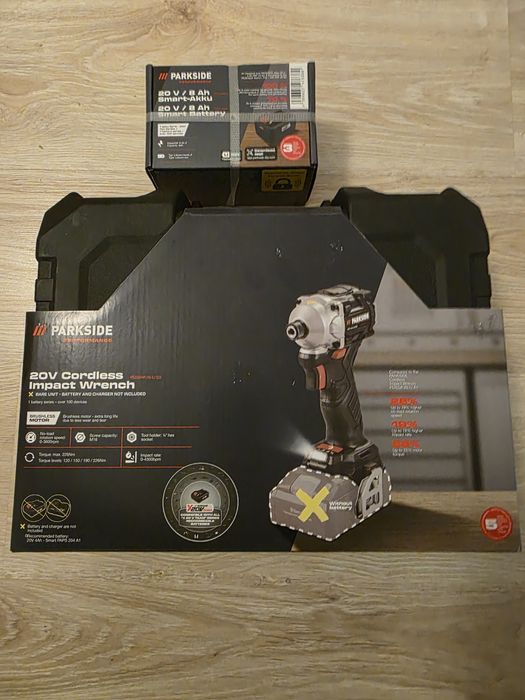 Masina insurubat impact Parkside Performance 20v