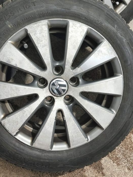 Jante VW R16 originale cu anvelope de iarnă 205/55 R16