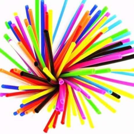 Удебелени сламки за спици 72бр. процепени всички цветове налични