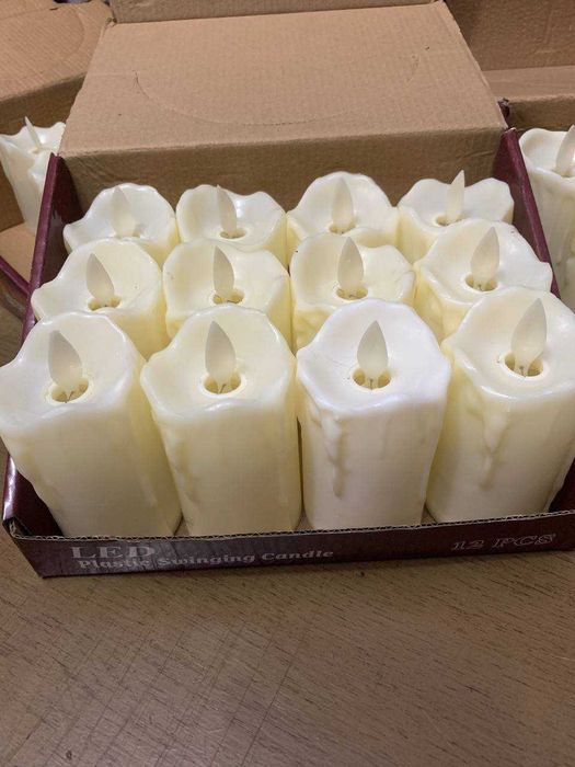 Свечи электронные 9 см  набор