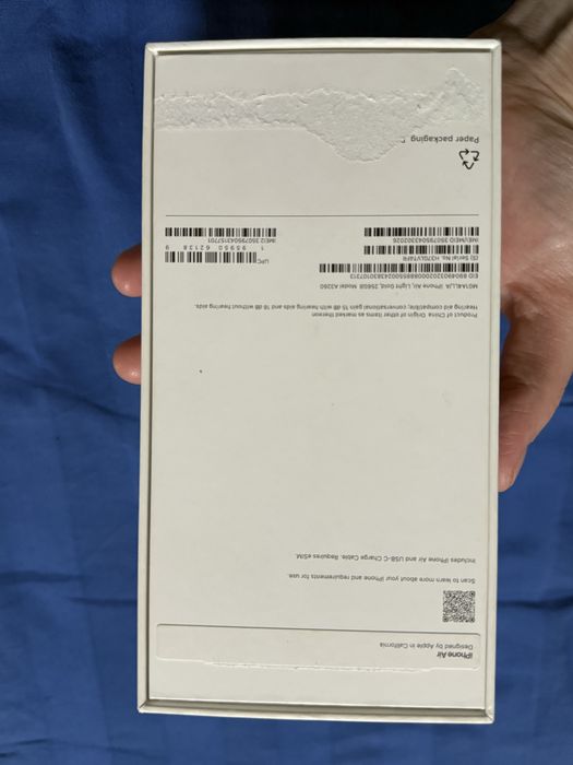 Iphone 17 Air 256 gb