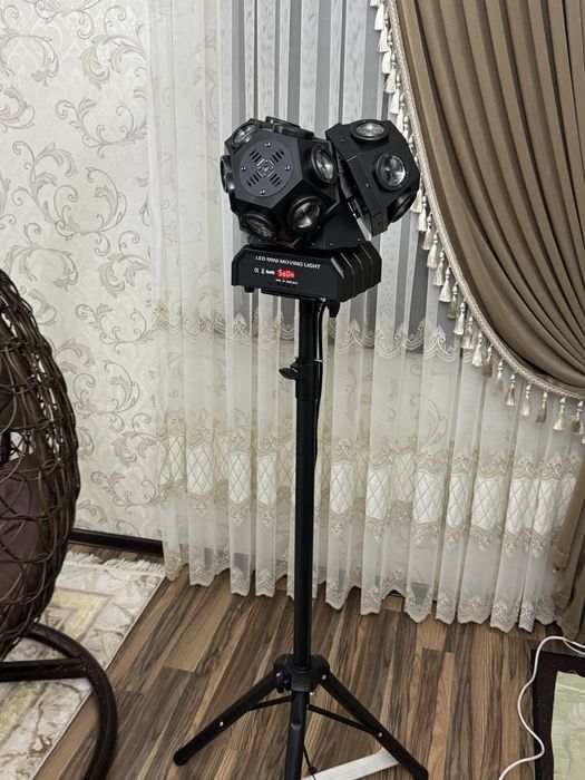 Тройной шар, светомузыка