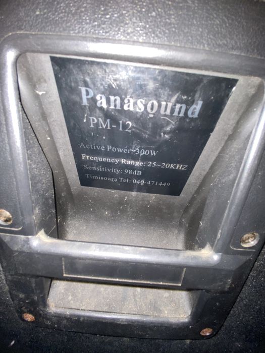 Vand boxe Panasaund