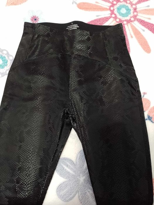 Colanti imitație piele s,m model deosebit