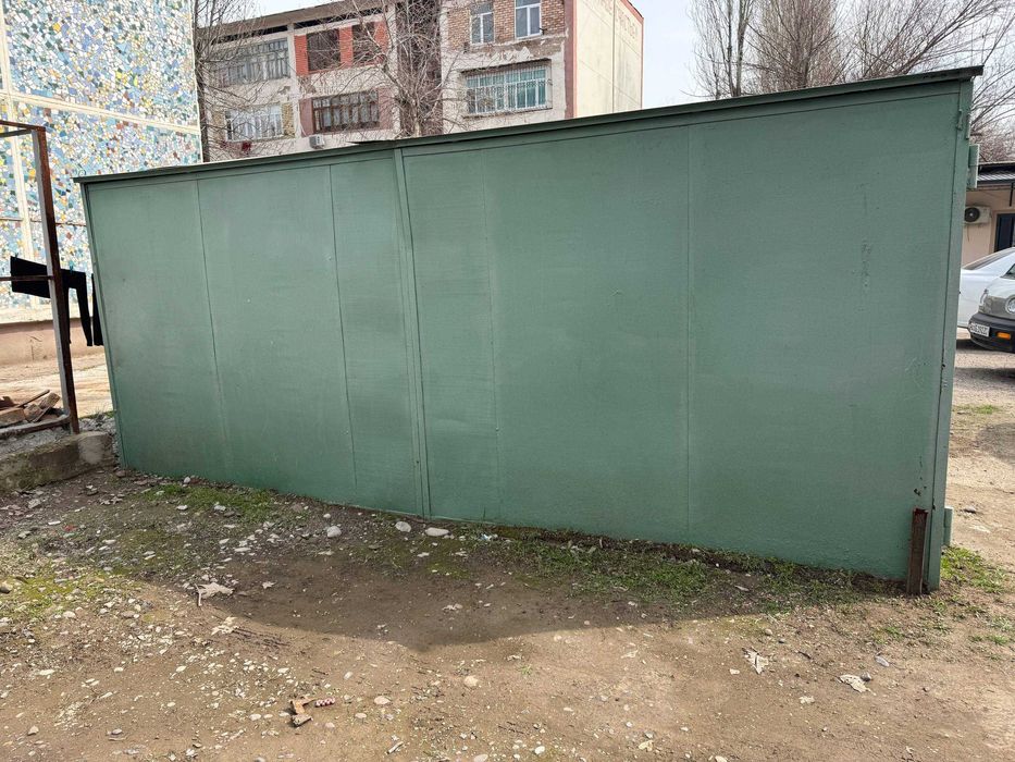 Продается металический гараж ракушка  5 на 3 метра в