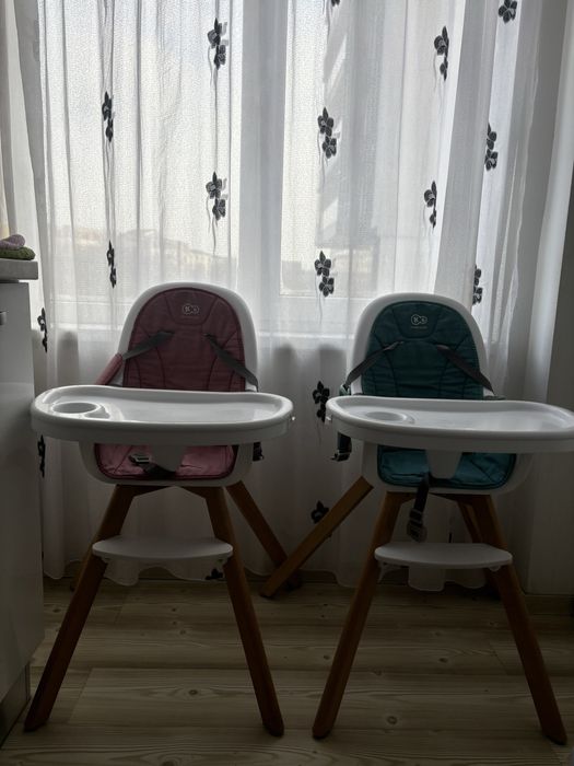 Scaun copii  roz / Scaun de masa roz bebelusi