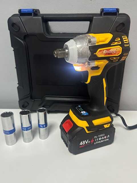 Masina De Insurubat Cu Impact - CADOU - Chei tubulare, 17, 19, 21 mm