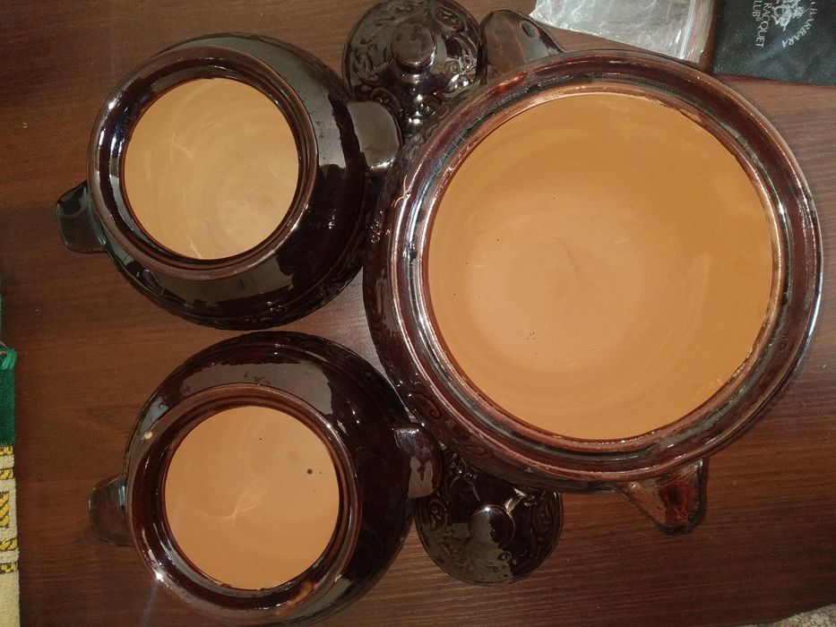 Горшки глиняные,ручная работа