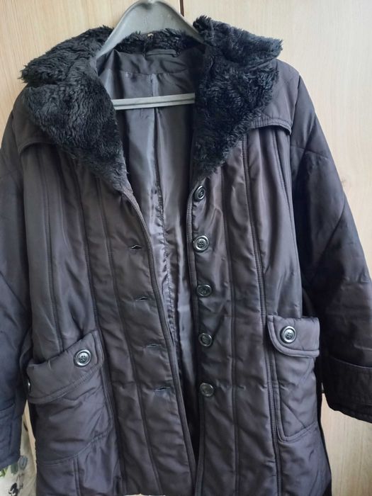 Дамско зимно яке тип шуба, размер М