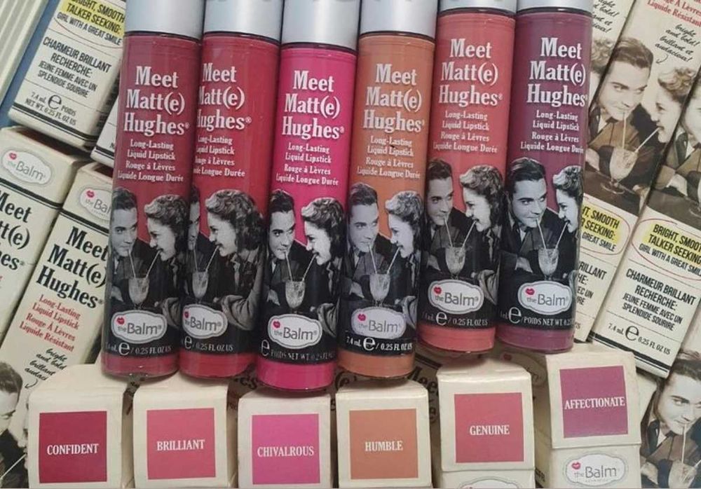 Дълготрайни червила theBalm Meet Matte
