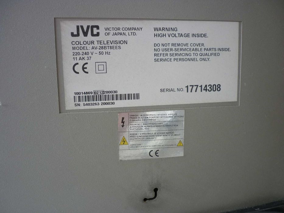 Телевизор с кинескоп JVC