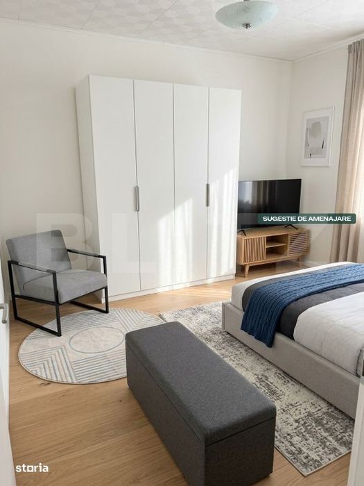 Apartament 3 camere, semidecomandat, localizat central