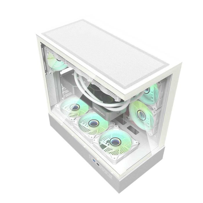 ' Корпус для ПК darkFlash DPX90 WHITE (ATX, 4x Fans)