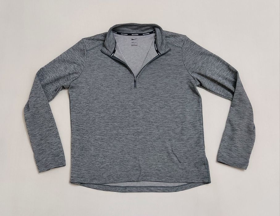 Bluza NIKE Running Dri - Fit cu fermoar scurt mărimea L (men)