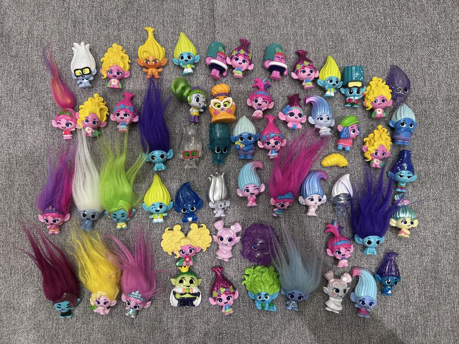 Тролли/Trolls коллекционные игрушки