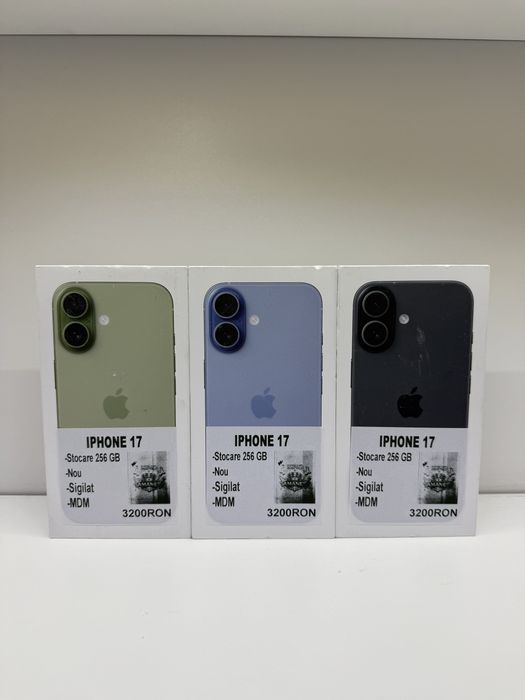 iPhone 17 256 Gb Sigilat Mdm