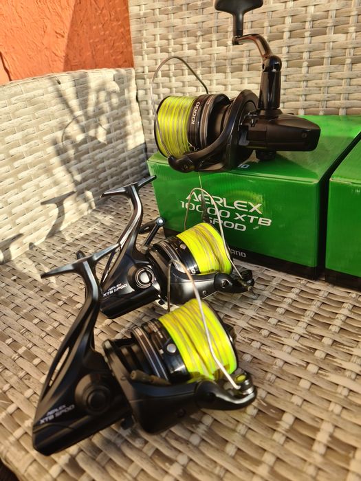 продавам 3бр  макари Shimano Aerlex 10000 spod