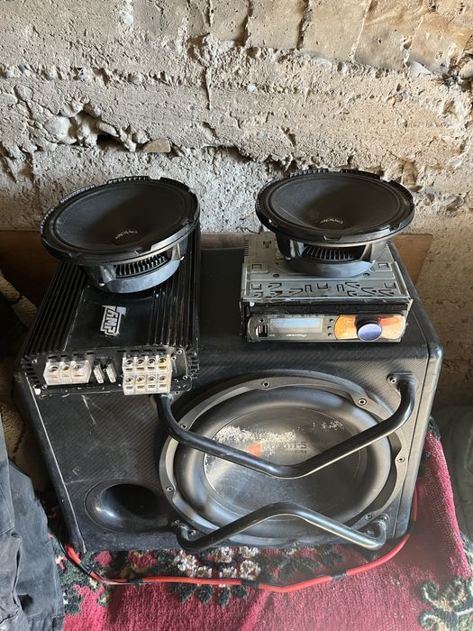 Мини набор автозвука