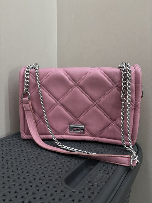 Стилна розова чанта