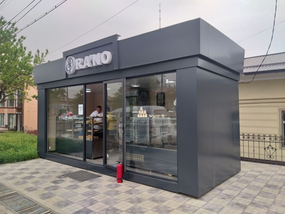 Морских континер домик офис продаж Kantener Magazin