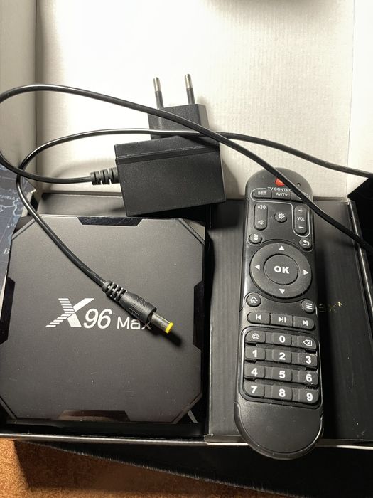 Приставка для телевизоров x96 Max+