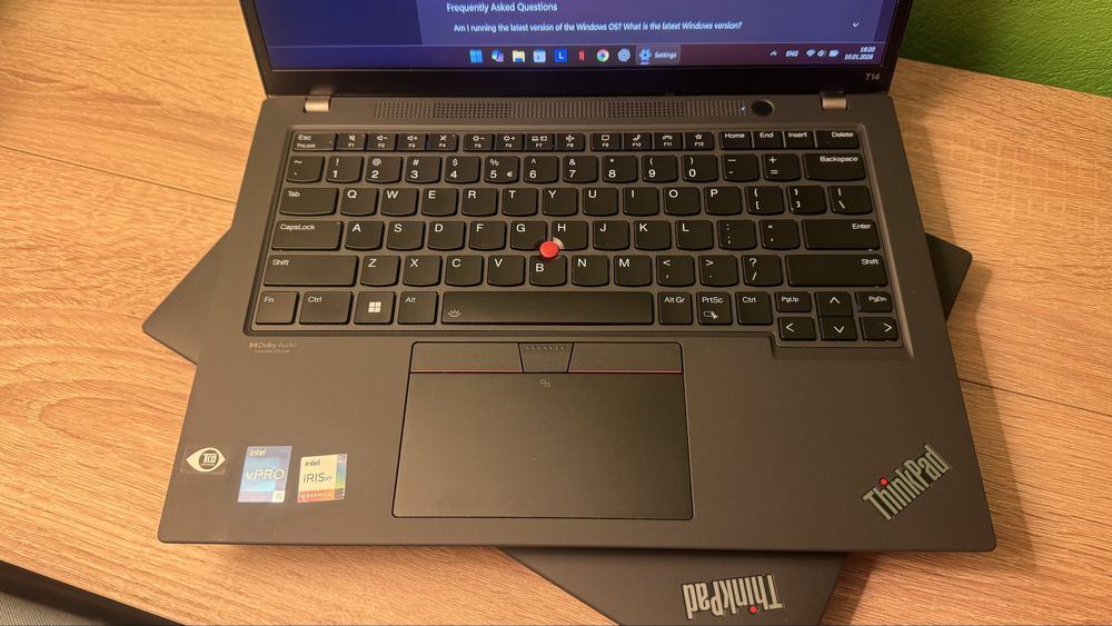 Thinkpad T14 Gen 3, core I5-1245U, 16 GB RAM, 256GB SSD NVME ca NOU