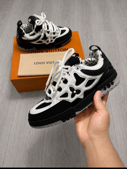 Louis Vuitton LV Skate Black White 43