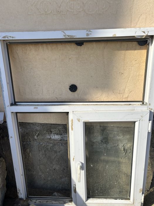 Окна-терезе,пластик