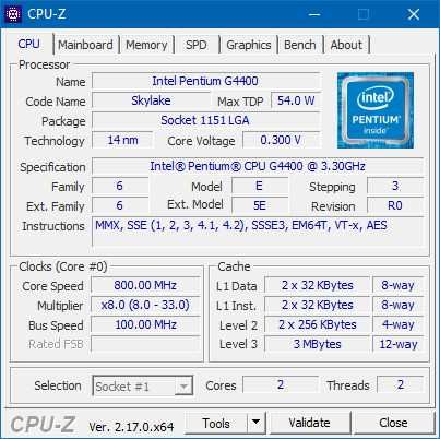 Kit Placa de baza Gigabyte GA-H110M-S2 1151 + Procesor Intel G4400