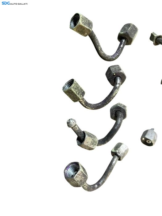Set Conducta Conducte Teava Tevi de la Injector Injectoare Pompa Rampa Presiune Lancia Musa 1.3 JTD 2006 - 2012 Cod 55216332 [B4406]