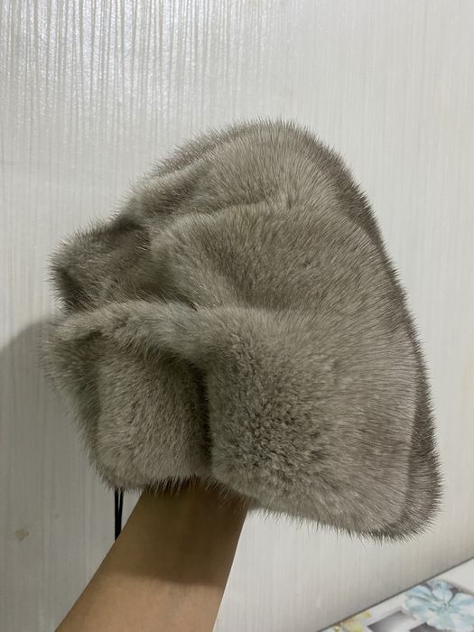 Норковая шапка женская