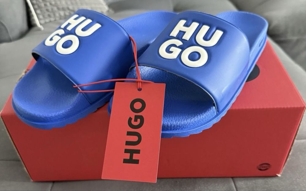 Дамски чехли HUGO BOSS