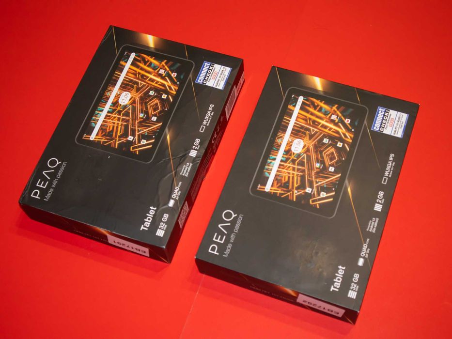 2x Таблети PEAQ PET 101 - 10.1, ANDROID 13, 2/32 Работещи Спукан тъч