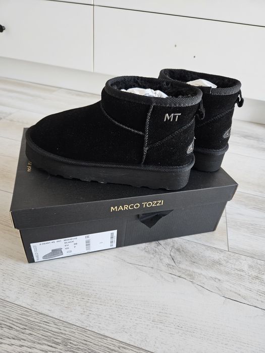 Ghete skip-on piele intoarsa