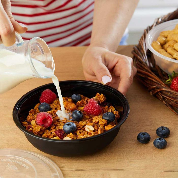 Одноразовые супницы с крышкой (350/500/650 мл) в ассортименте.