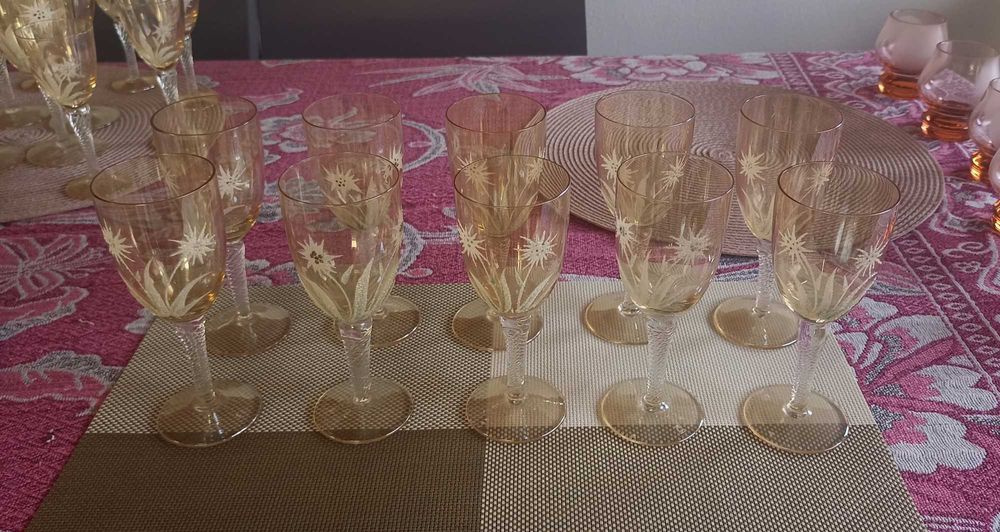 Set pahare șampanie vintage