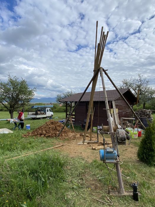 Foraje Puturi Apa Fantani Denisipari Prelungiri Piloni