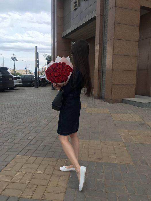 Джинсовое платье